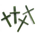 Green Palm Cross - 25 Pieces Per Package