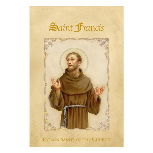 Saint Francis Patron Saint Book - 12 Pieces Per Package