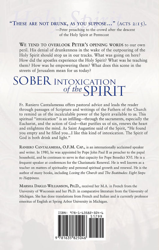 Sober Intoxication of the Spirit: Filled With the Fullness of God (New Edition)