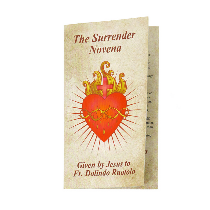 The Surrender Novena Prayer Fr. Dolindo Ruotolo (Booklet Only)
