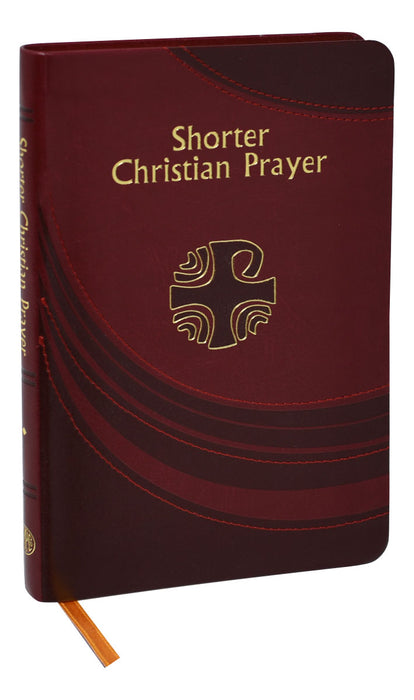 Shorter Christian Prayer - Burgundy/Brown