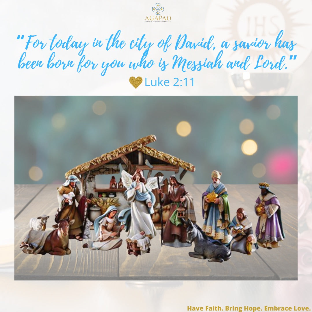 The First Nativity Scene, inspired by St. Francis of Assisi — Agapao Store