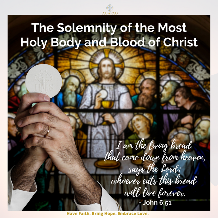 Gospel Lectio Divina, The Solemnity of the Most Holy Body and Blood of Christ, June 19, 2022
