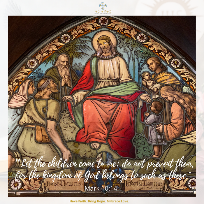 When Jesus saw this he became indignant and said to them, “Let the children come to me; do not prevent them, for the kingdom of God belongs to such as these.