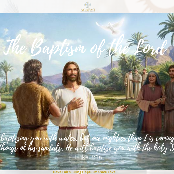 Gospel Lectio Divina - Baptism of the Lord - January 6, 2022