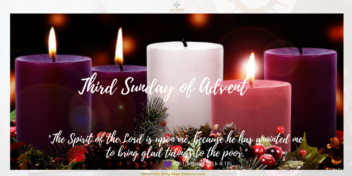 3rd Sunday of Advent Lectio Divina - December 12, 2021