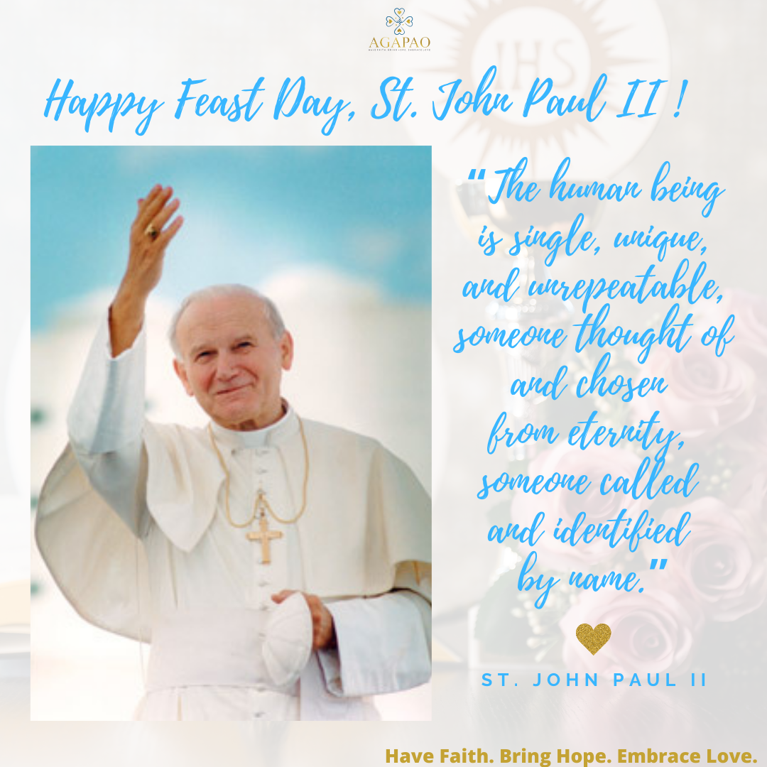 Feast Day of Pope John Paul II
