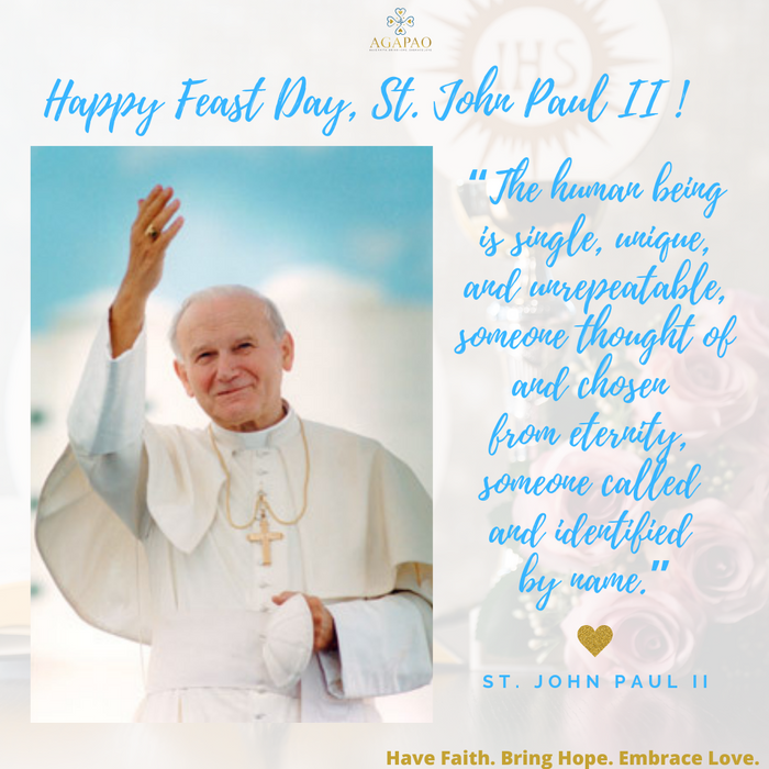 Feast Day of Pope John Paul II