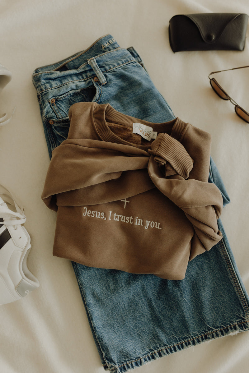 Jesus, I Trust in You Cropped Crew