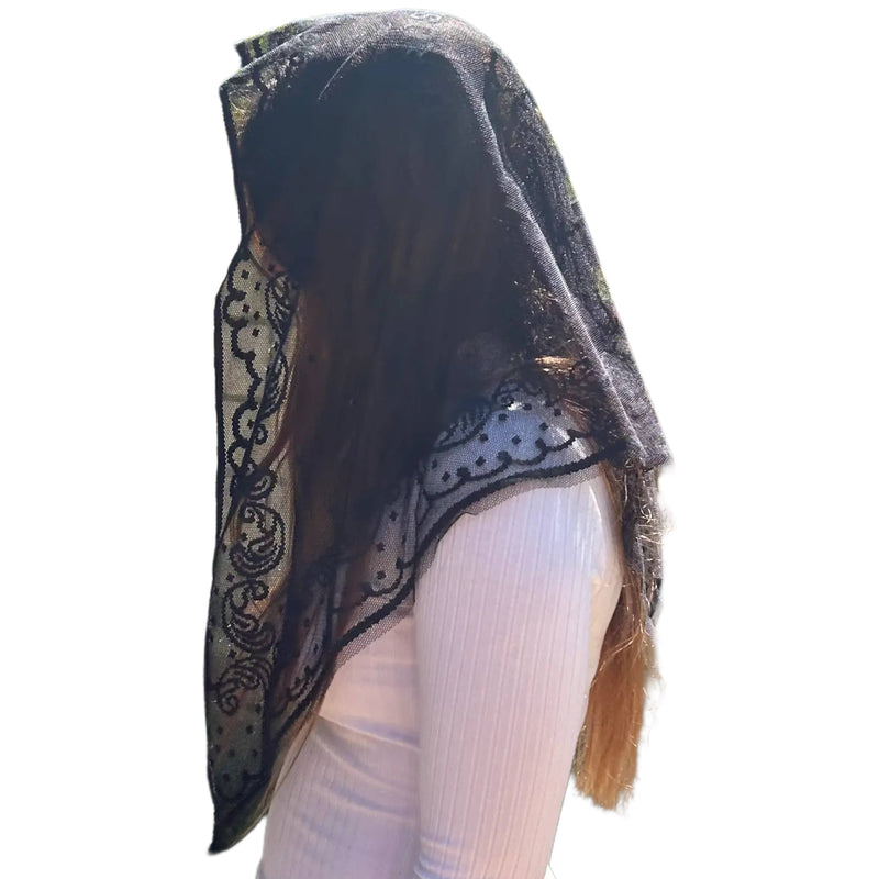 Veil ~ Jerusalem - BLACK