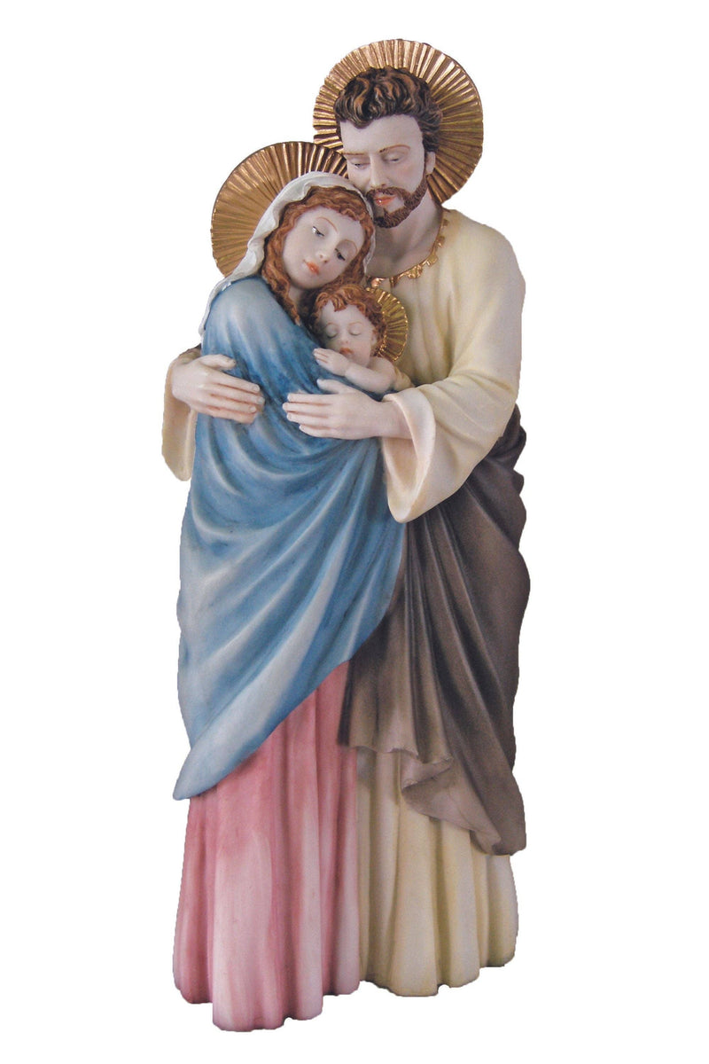 Holy Family Statue in Color 10"
