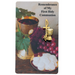 1.5" Gold Plated Pewter Communion Pin with Prayer Card - Chalice