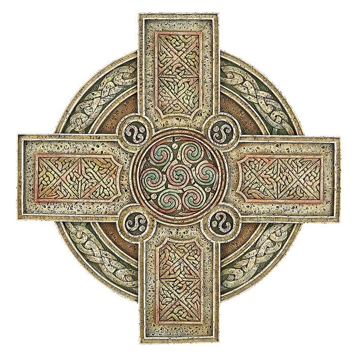 10" Celtic Cross Stepping Stone