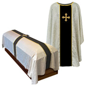 11121 - Hand Embroidered Elegante Chasuble and Funeral Pall