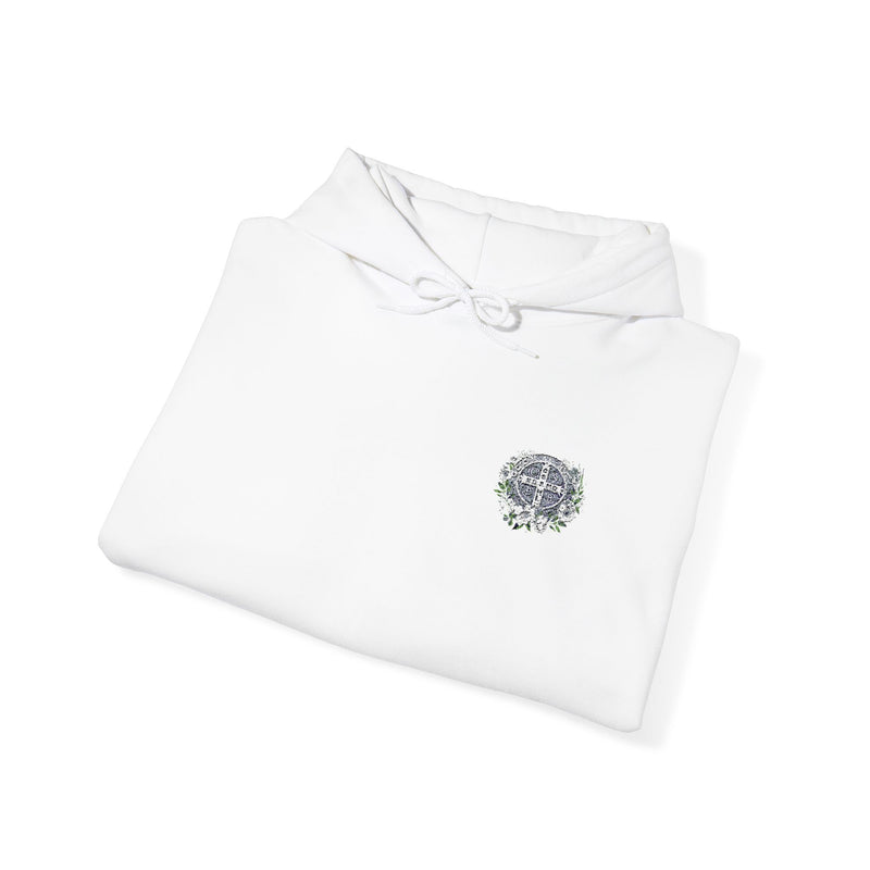 Cozy Floral Embroidered Unisex Hoodie