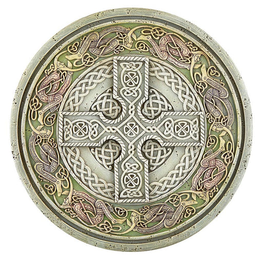 11" Celtic Cross Stepping Stone