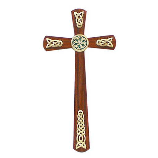 Irish Knot Cross Walnut Finish Cross Irish Cross Walnut Irish Cross