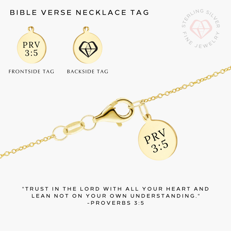 My Provider Cross Necklace- Gold Vermeil & Sterling Silver