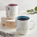14oz Porcelain Gratitude Cafe Mug - 2 Pieces Per Package