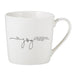 14oz Porcelain Joy of the Lord Cafe Mug - 2 Pieces Per Package