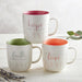 14oz Porcelain Mug - Do All Things With Love - 2 Pieces Per Package