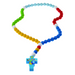 15mm Lead Free Children of the World Blue Baby Rosary