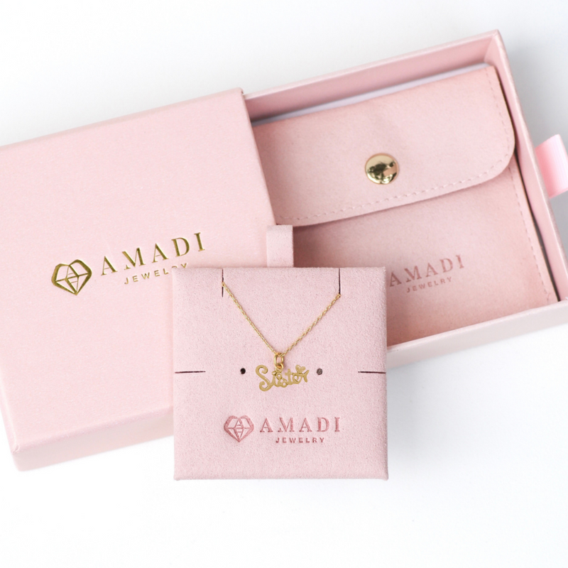 Sister in Christ Necklace- Gold Vermeil & Sterling Silver