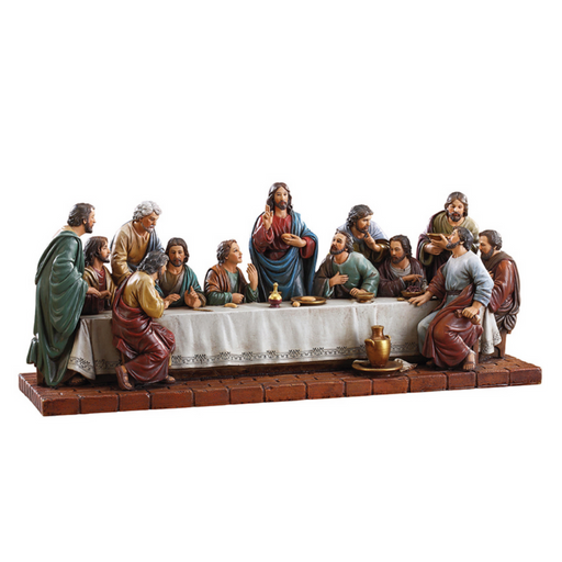 16" W The Last Supper Figurine