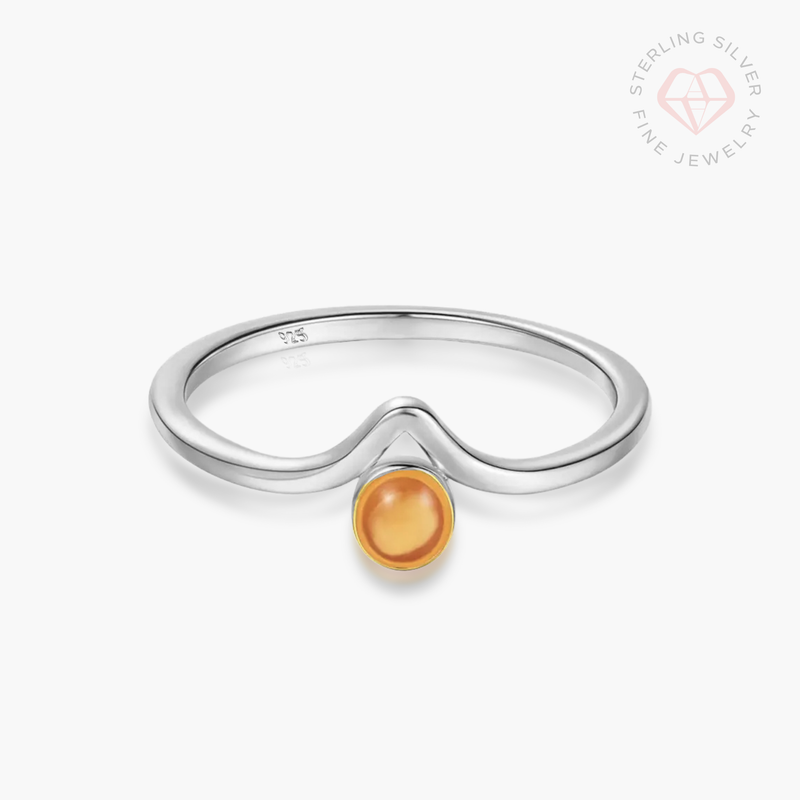 Mustard Seed Ring (Matthew 17:20)- Sterling Silver