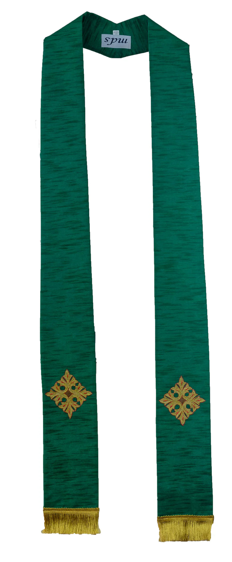 17102 Embroidered Cross Stole