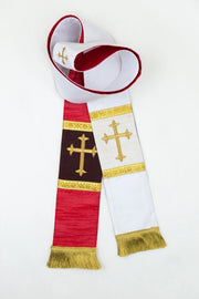 17650 Embroidered Latin Cross Reversible Stole