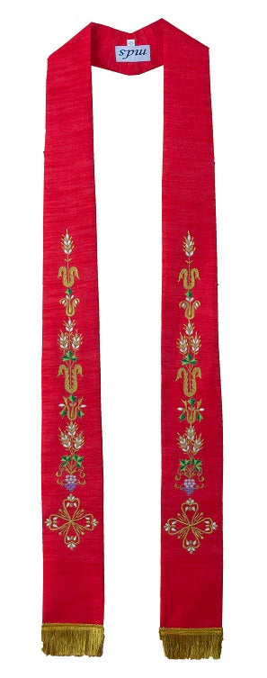 18610 Florescence Art Silk Flowers Stole
