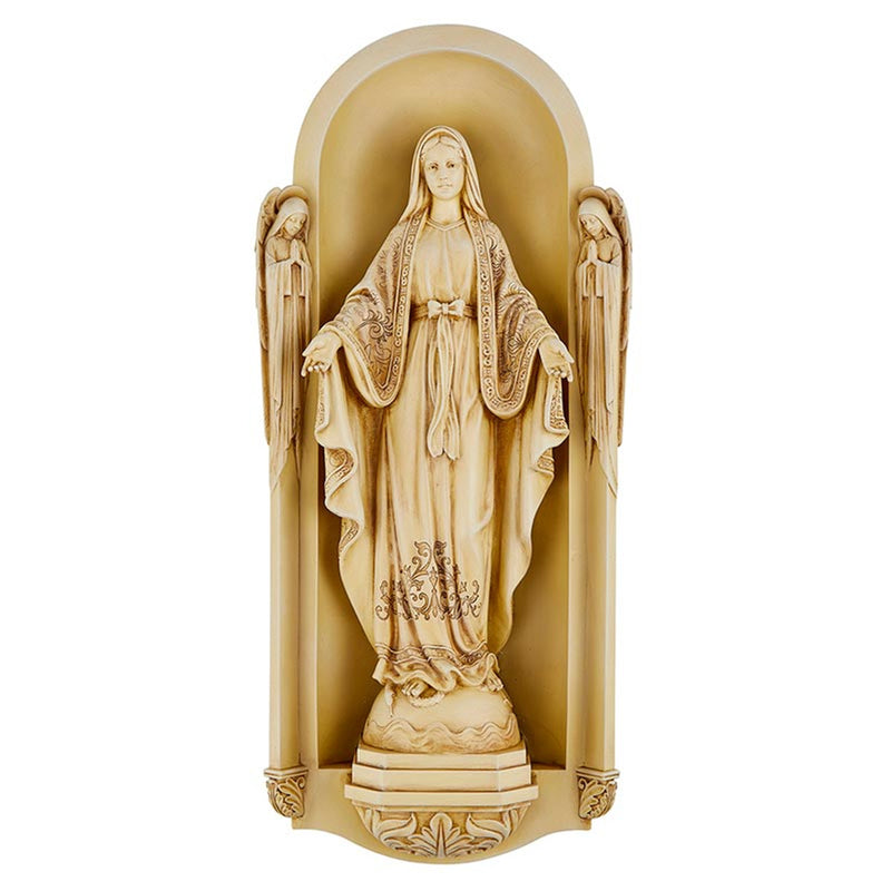 18" San Benedetto Our Lady Of Grace Plaque