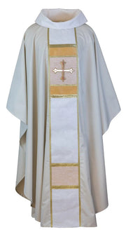 1985 Embroidered Greek Cross Chasuble or Dalmatics