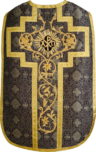 2008 Hand Embroidered Roman Chasuble Set