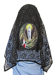 2110_Our_Lady_s_Mantilla_by_MDS - Our Lady of Lourdes