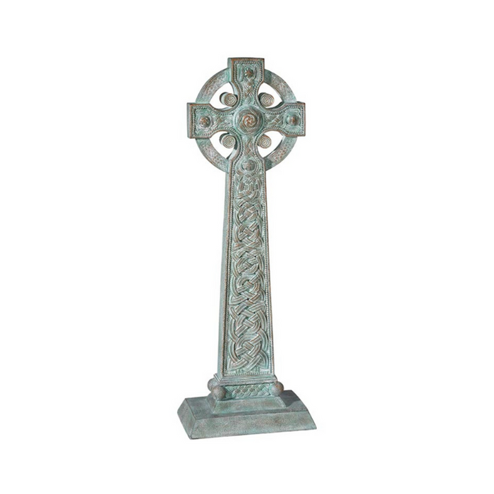23.5" H Garden Celtic Cross Statue