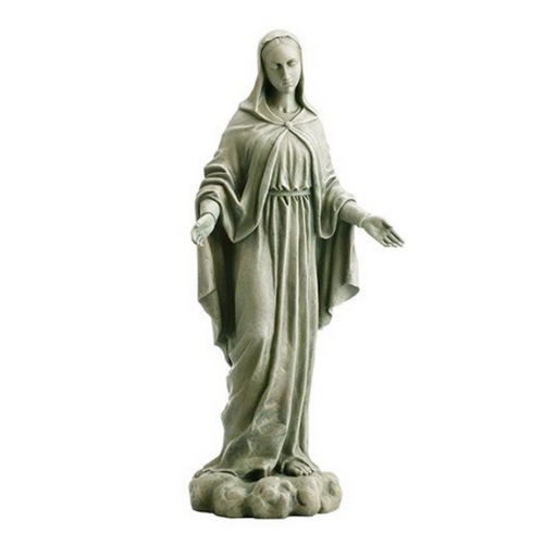 24" H Our Lady Of Grace Garden Statue