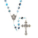 25" Miraculous Blue Onyx Rosary