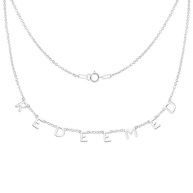 REDEEMED Necklace in Gold-Filled and Sterling Silver