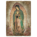 27" H Our Lady of Guadalupe Pallet Sign