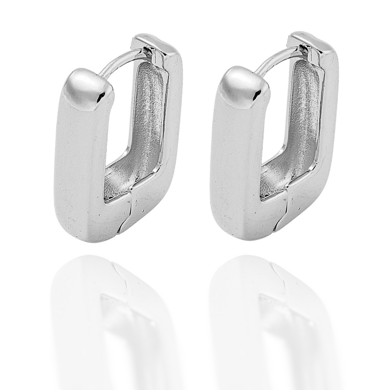 Radiant Hoops in Gold & Silver