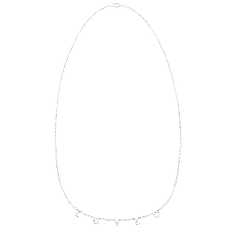 LOVED Necklace in Gold-Filled and Sterling Silver