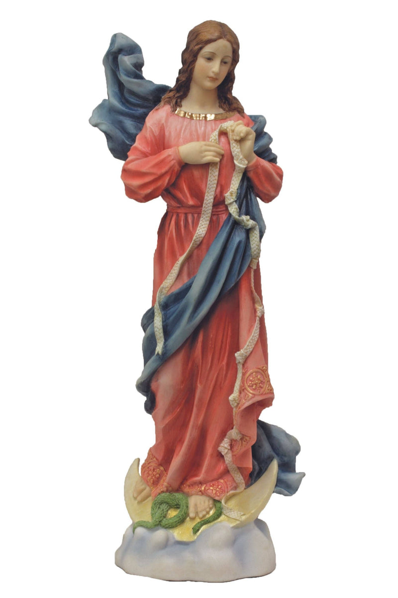 Our Lady Undoer of Knots Statue in Color 12"