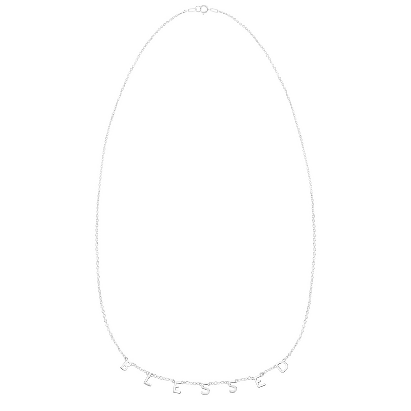 BLESSED Necklace in Gold-Filled and Sterling Silver