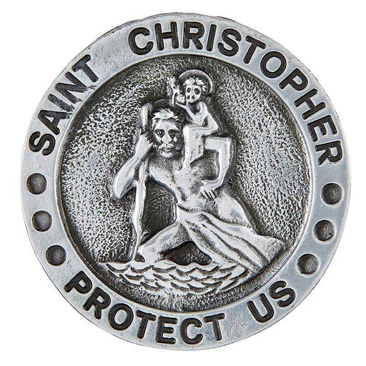 2" Saint Christopher Visor Clip - 2 Pieces Per Package