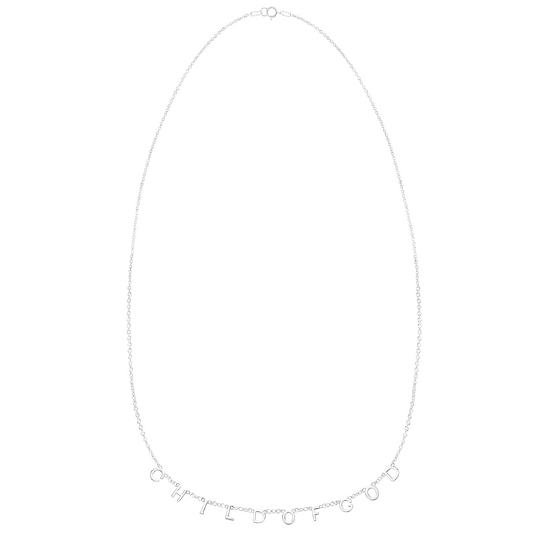 CHILD OF GOD Necklace in Gold-Filled and Sterling Silver