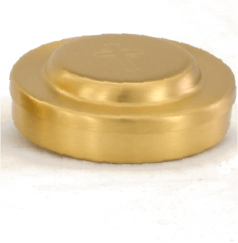 24K Satin Finish Host Box for Communion