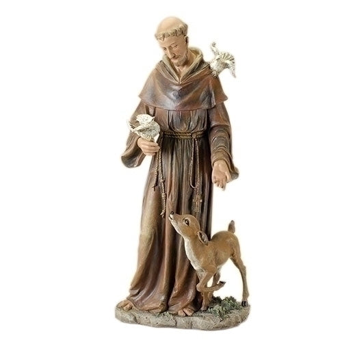 36.5"H St. Francis Of Assisi Statue