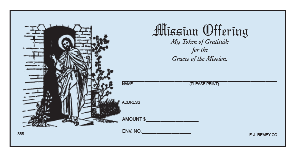 #365 - Parish Mission Envelopes